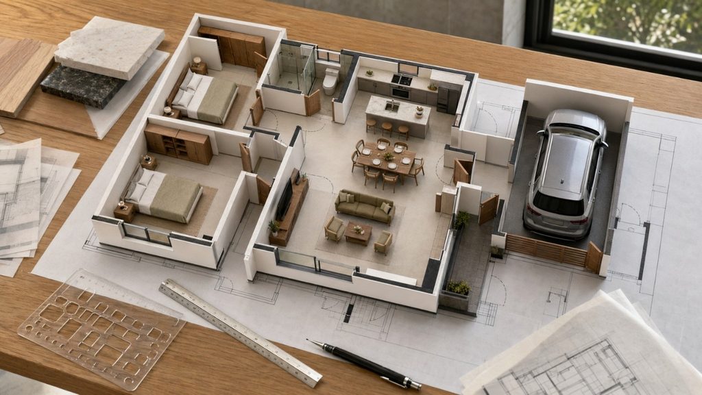 Top Living residential design and floor planning, Sri Lanka
