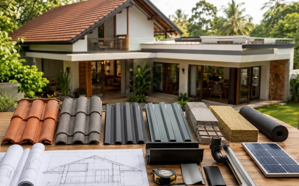 Roofing system options compared for cost and Sri Lanka's climate